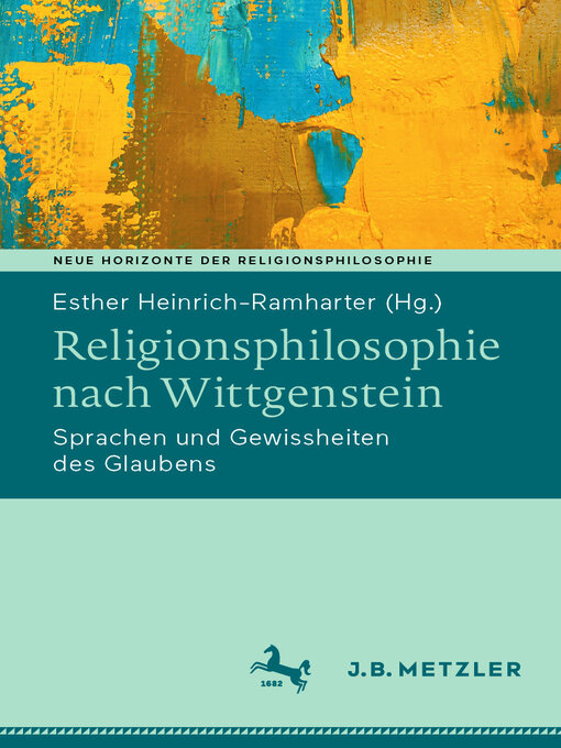 Title details for Religionsphilosophie nach Wittgenstein by Esther Heinrich-Ramharter - Available